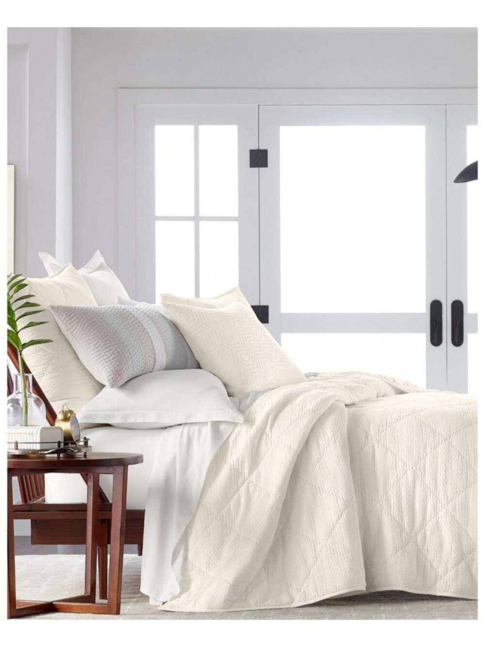 Hotel Collection Dobby Diamond 3-Pc. Coverlet Set Full /Queen $430
